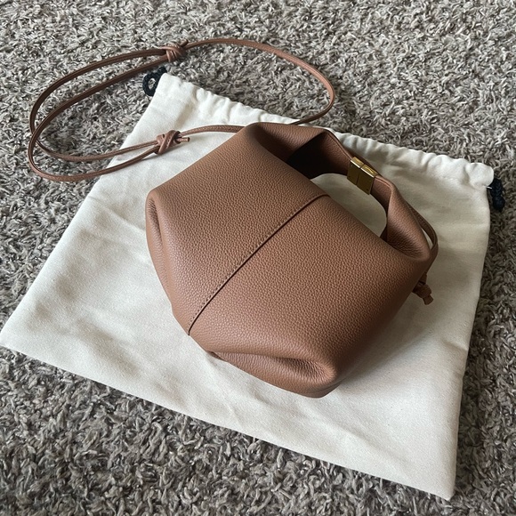 Polène Béri textured camel - Picture 3 of 7